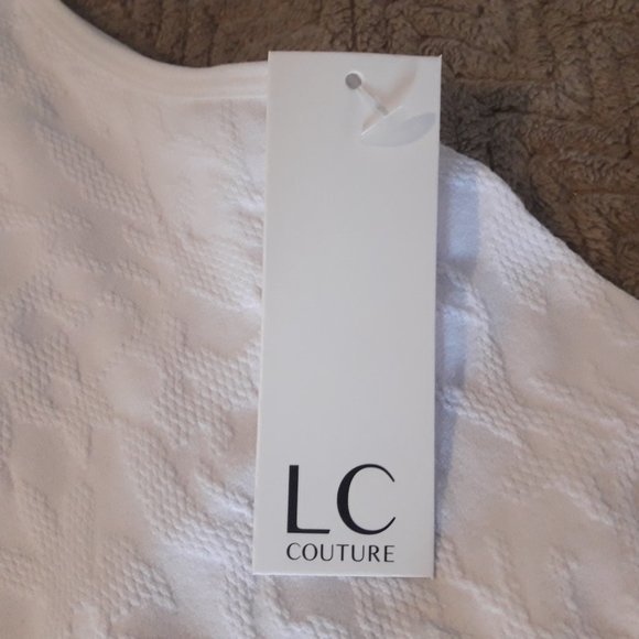 LC Couture sleeveless top. Size: Small. New with tags - white - Picture 5 of 8